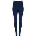 Leggings deportivos de mujer Marino/Blanco M