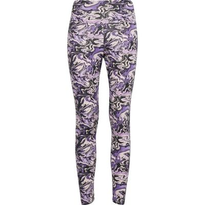 Leggings deportivos estampados Fusión Morado L