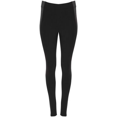 Leggings deportivos de mujer Negro/Ebano S