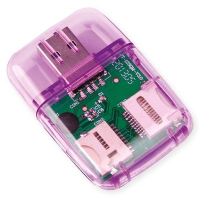 Lector Tarjetas SD/Mini/Micro USB 2.0 LI