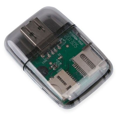 Lector Tarjetas SD/Mini/Micro USB 2.0