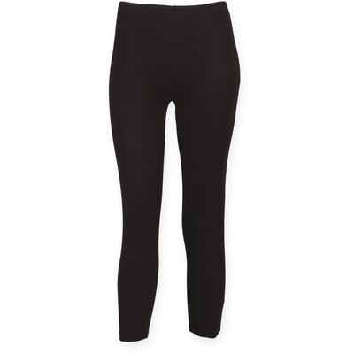 Leggings 3/4 mujer Black Xl