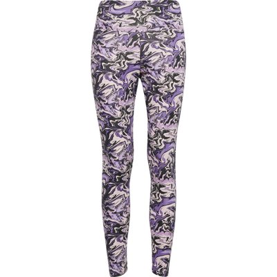 Leggings deportivos estampados Fusión Morado Xl