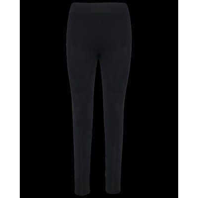 Leggings skinny sin costuras mujer Black XS