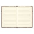 Libreta A5 con tapa de paja natural