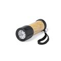 Linterna 9 LEDs en ABS y Bambú