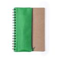 Libreta de cartón ecológico reciclado y estuche incluido Ver