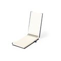Libreta con soporte para smartphone