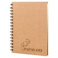 Libreta A5 Cartón 80H Crema Lisas