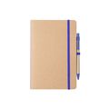 Libreta Cartón Reciclado 60 Hojas Azul