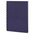 Libreta A5 Cartón 80H Crema Lisas Azul