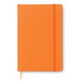 Libreta A5 Tacto Suave Naranja