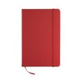 Libreta A5 Tacto Suave Rojo