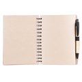 Libreta A5 Bambú 70H Lisas + Bolígrafo