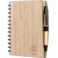 Libreta A5 Bambú 70H Lisas + Bolígrafo