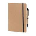 Libreta A5 Cartón 60 Hojas y Bolígrafo Negro