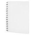 Libreta A5 Cartón 80H Crema Lisas BL