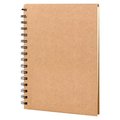 Libreta A5 Cartón 80H Crema Lisas Natural
