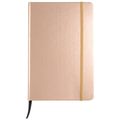 Libreta A5 Metalizada y 80H Lisas Borde Negro