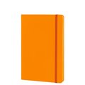 Libreta A5 PU 96 Páginas Rayadas Naranja