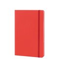 Libreta A5 PU 96 Páginas Rayadas Rojo