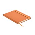 Libreta A5 PU y Cuero Reciclado Naranja