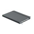 Libreta A5 a rayas de tapa rígida Gris Piedra