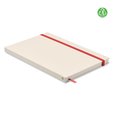 Libreta A5 Reciclada de 80g/m2 Rojo