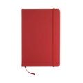 Libreta A5 Tacto Suave Rojo