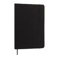 Libreta A5 con tapa reciclada Negro