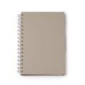 Libreta A5 de tapa rígida 70 hojas Gris Talla Única Adulto