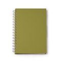 Libreta A5 de tapa rígida 70 hojas Verde Oasis Talla Única Adulto