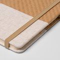 Libreta A5 tapa rígida de paja y algodón