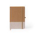 Libreta A5 tapa rígida de paja y algodón