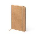 Libreta A5 con tapa rígida de paja