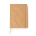 Libreta A5 con tapa rígida de paja