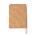 Libreta A5 con tapa rígida de paja