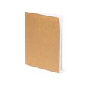 Libreta A5 con tapas recicladas y 60 hojas a rayas