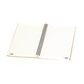 Libreta de anillas con tapas de cartón reciclado
