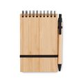Libreta Bambú A6 con Bolígrafo