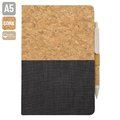 Libreta de Corcho/Lino 82H con Bolígrafo