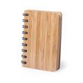 Libreta de bolsillo ecológica de bambú 9x12 cm