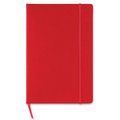 Libreta de notas grande papel cuadriculado 21 x 14 cm Rojo