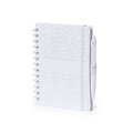 Libreta Eco Stone de Anillas con Relieve