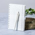 Libreta Eco Stone de Anillas con Relieve