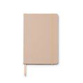 Libreta ecológica  A5 de hojas a rayas Almendra