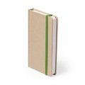 Libreta ecológica personalizada con portada rígida 14,7x21 cm Verde