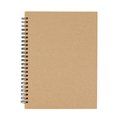 Libreta con espiral y hojas rayadas Crudo