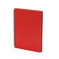 Libreta con espiral y hojas rayadas