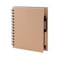 Libreta con espiral Kraft